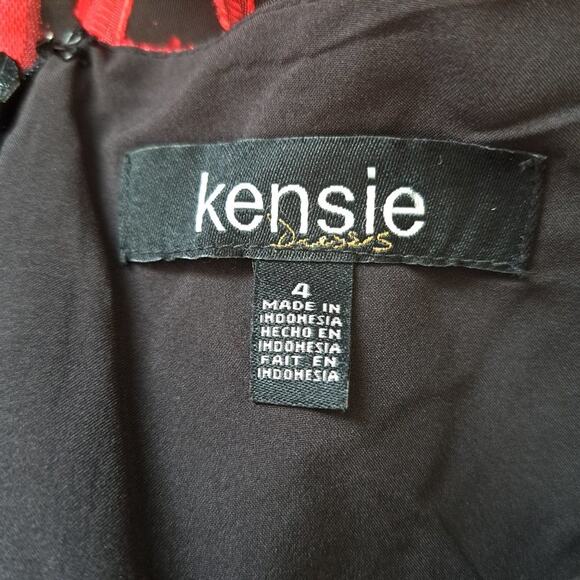 Kensie Floral Print Ruffled Dress - Picture 5 of 11